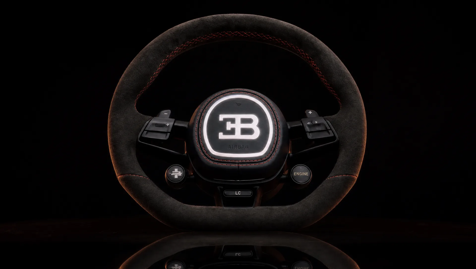 Bugatti — Chiron · Steering wheel, by HM Atelier